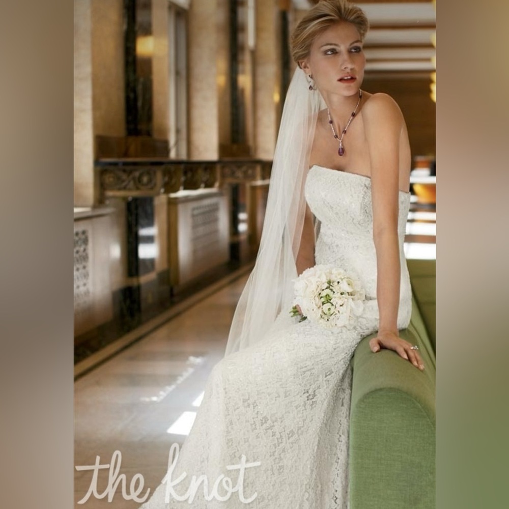 GALINA IVORY WEDDING GOWN STYLE S8551 DAVID'S BRIDAL